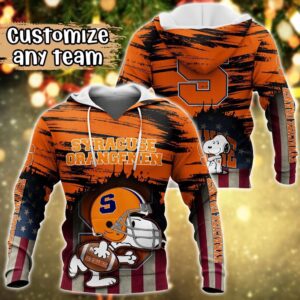 Customized NCAA Syracuse Orange Hoodie…