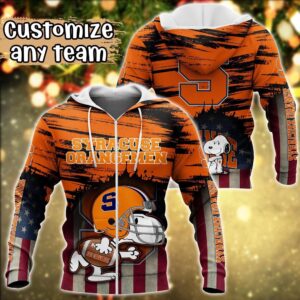 Customized NCAA Syracuse Orange Hoodie 3D Snoopy Plays Sports For Fans 2 qsr5ga.jpg