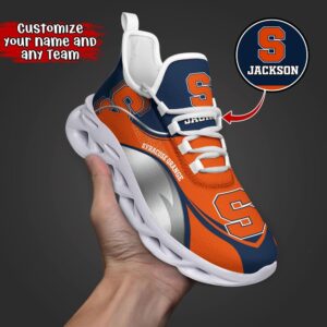 Customized NCAA Syracuse Orange Sneaker…