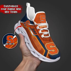 Customized NCAA Syracuse Orange Sneaker…