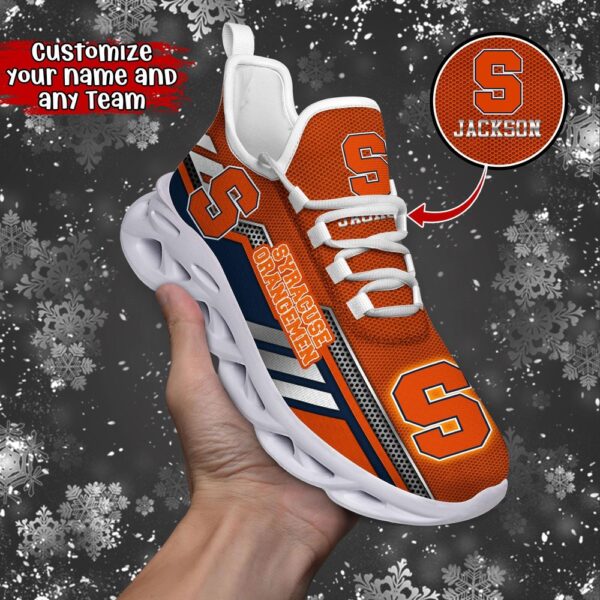 Customized NCAA Syracuse Orange Sneaker Max Soul Shoes Stride Chic Blissful Parade