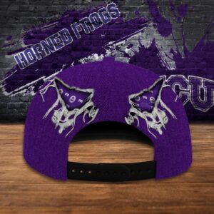 Customized NCAA TCU Horned Frogs Baseball Cap Chic Vibes in Headwear 3 dijcqy.jpg