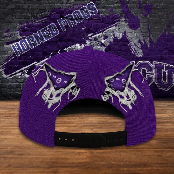 Customized NCAA TCU Horned Frogs Baseball Cap Chic Vibes in Headwear