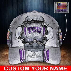 Customized NCAA TCU Horned Frogs Baseball Cap Elegance In Style 1 bavom3.jpg