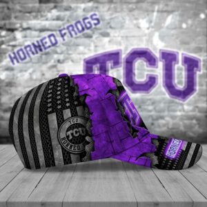 Customized NCAA TCU Horned Frogs Baseball Cap Glamorous Hat Bliss 2 fbowoo.jpg