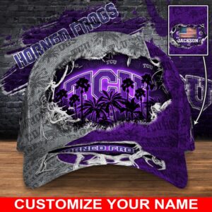 Customized NCAA TCU Horned Frogs Baseball Cap Sporty Elegance Vibes 1 bhgo5c.jpg