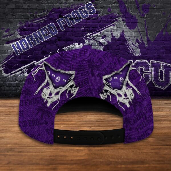 Customized NCAA TCU Horned Frogs Baseball Cap Sporty Elegance Vibes