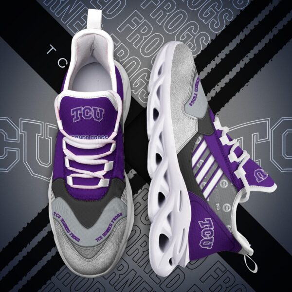 Customized NCAA TCU Horned Frogs Sneaker Max Soul Shoes Sporty Soul