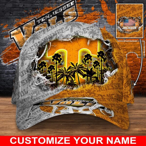 Customized NCAA Tennessee Volunteers Baseball Cap Trendy Hat Bliss