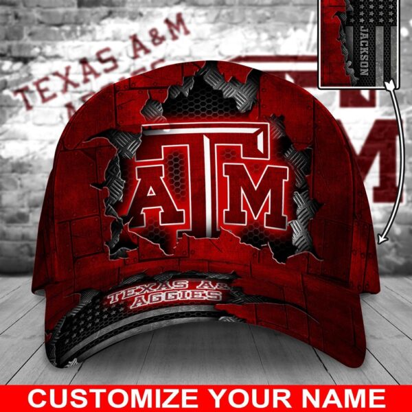 Customized NCAA Texas A&M Aggies Baseball Cap Champion Comfort Fashion