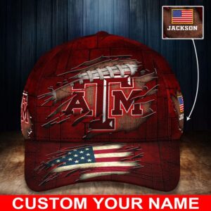 Customized NCAA Texas A M Aggies Baseball Cap Forward Streetwear Vibes 1 ddd08q.jpg