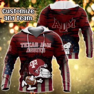 Customized NCAA Texas A ampM Aggies Hoodie 3D Snoopy Plays Sports For Fans 1 ntwzq5.jpg