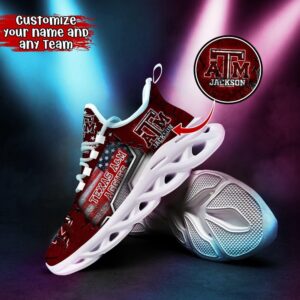 Customized NCAA Texas A ampM Aggies Sneaker Max Soul Shoes Sneaker Elegance Fusion 2 c85mja.jpg