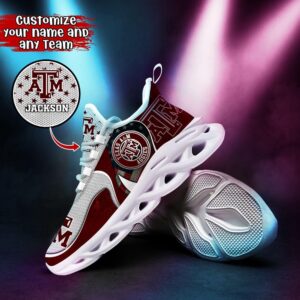 Customized NCAA Texas A ampM Aggies Sneaker Max Soul Shoes Stride Glamorous Soul 2 poo2zj.jpg