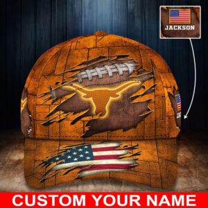 Customized NCAA Texas Longhorns Baseball Cap Forward Streetwear Vibes 1 mvaaim.jpg