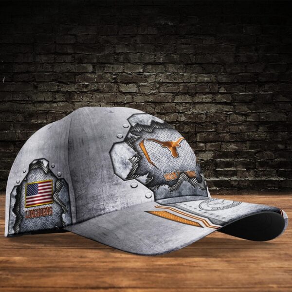 Customized NCAA Texas Longhorns Baseball Cap Sleek Layers of Style