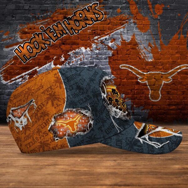 Customized NCAA Texas Longhorns Baseball Cap Trendy Hat Bliss