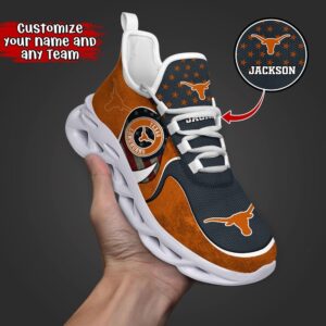 Customized NCAA Texas Longhorns Sneaker…