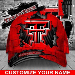 Customized NCAA Texas Tech Red Raiders Baseball Cap Comfy Magic Headpiece 1 rjflww.jpg