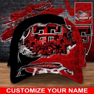 Customized NCAA Texas Tech Red…