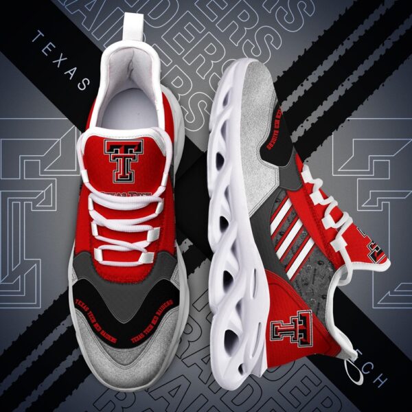 Customized NCAA Texas Tech Red Raiders Sneaker Max Soul Shoes Kick Bliss Parade