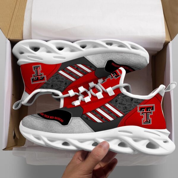 Customized NCAA Texas Tech Red Raiders Sneaker Max Soul Shoes Kick Bliss Parade