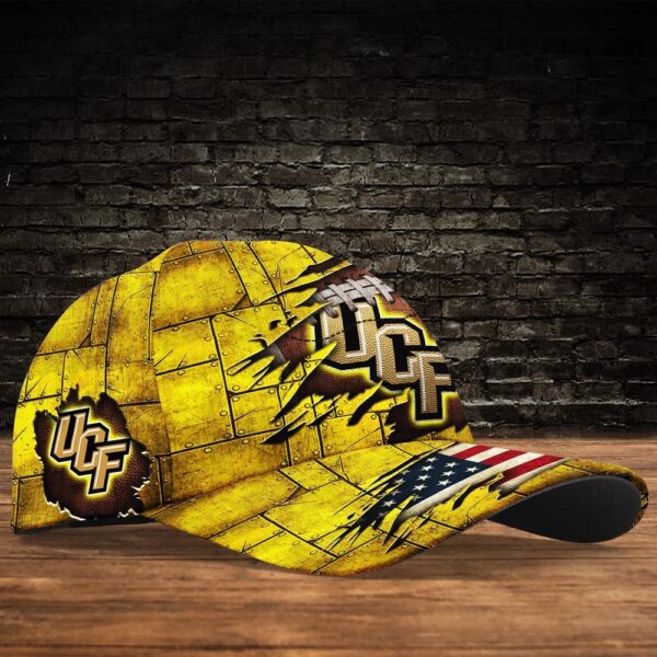 Customized NCAA UCF Knights Baseball Cap Casual Elegance Threads