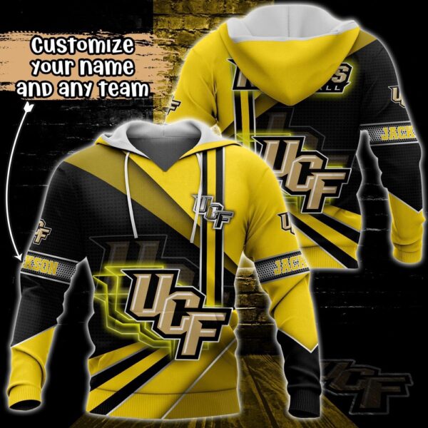 Customized NCAA UCF Knights Hoodie 3D Cozy Vibes For Fans