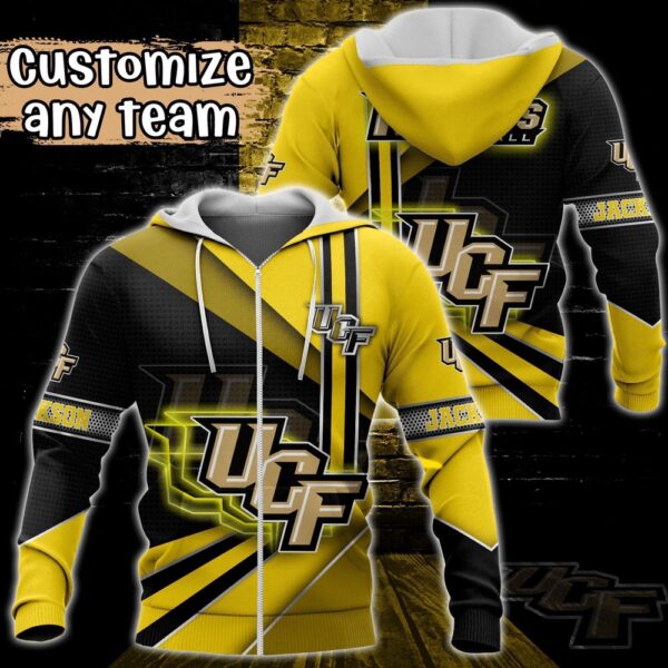 Customized NCAA UCF Knights Hoodie 3D Cozy Vibes For Fans