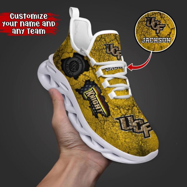 Customized NCAA UCF Knights Sneaker Max Soul Shoes Max Comfort