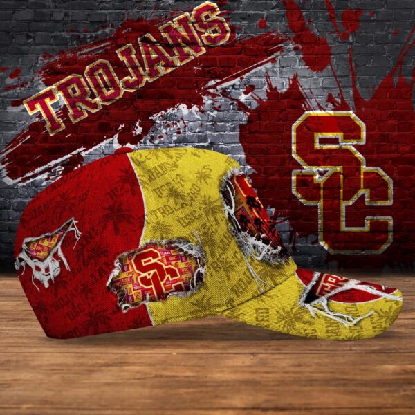 Customized NCAA USC Trojans Baseball Cap Sporty Elegance Vibes