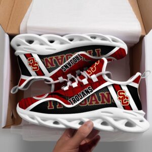 Customized NCAA USC Trojans Sneaker…