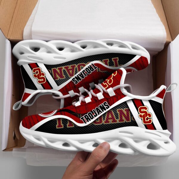 Customized NCAA USC Trojans Sneaker Max Soul Shoes Stride Into Elegance