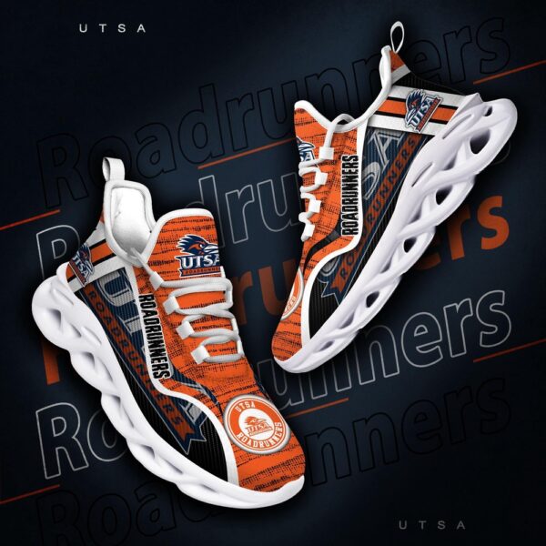 Customized NCAA UTSA Roadrunners Sneaker Max Soul Shoes Stride Glamour