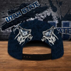 Customized NCAA Utah State Aggies Baseball Cap Sleek Layers Of Bliss 3 vl5qe7.jpg