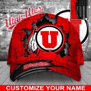 Customized NCAA Utah Utes Baseball Cap Champion Comfort Fashion 1 sh1j8r.jpg