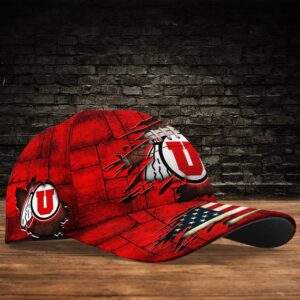 Customized NCAA Utah Utes Baseball Cap Forward Streetwear Vibes 2 fyqvuu.jpg