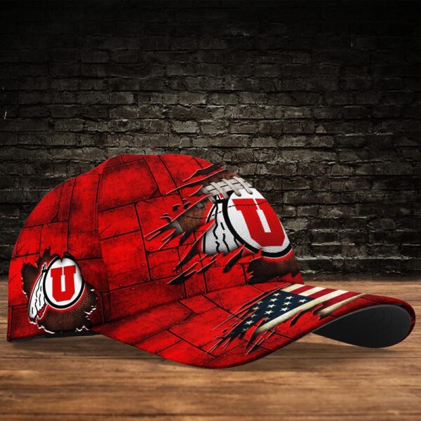 Customized NCAA Utah Utes Baseball Cap Forward Streetwear Vibes