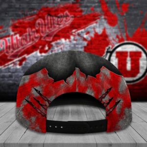 Customized NCAA Utah Utes Baseball Cap Sleek Trends Parade 3 d30ph2.jpg