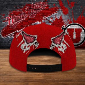 Customized NCAA Utah Utes Baseball Cap Trendsetting Threads Fashion 3 pvvz3v.jpg