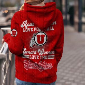 Customized NCAA Utah Utes Hoodie 3D Athletic Elegance For Fans 2 exsi5l.jpg