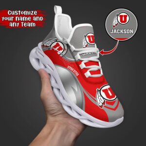 Customized NCAA Utah Utes Sneaker Max Soul Shoes Comfortable For Every Occasion 1 ciq0qp.jpg