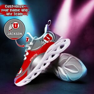 Customized NCAA Utah Utes Sneaker Max Soul Shoes Comfortable For Every Occasion 2 kinfhr.jpg