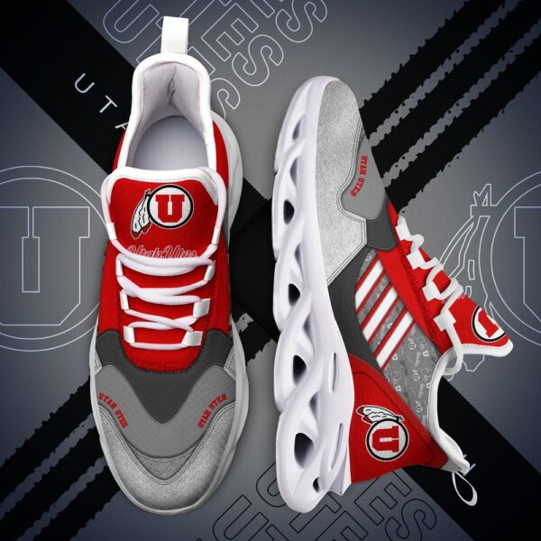 Customized NCAA Utah Utes Sneaker Max Soul Shoes Stride Elegance Parade