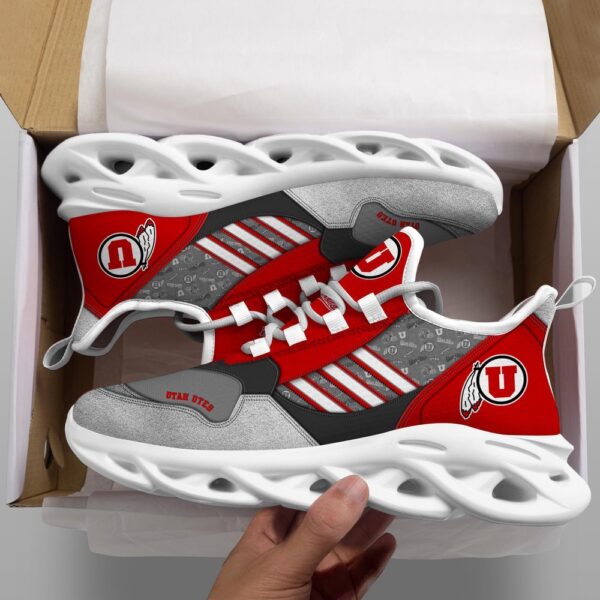 Customized NCAA Utah Utes Sneaker Max Soul Shoes Stride Elegance Parade