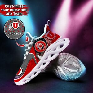 Customized NCAA Utah Utes Sneaker Max Soul Shoes Stride Glamorous Soul 2 ynb41s.jpg