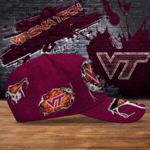 Customized NCAA Virginia Tech Hokies Baseball Cap Chic Vibes in Headwear 2 ooxbfb.jpg