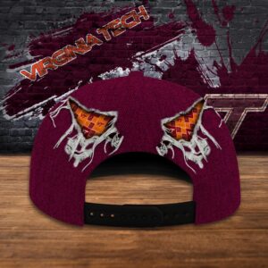 Customized NCAA Virginia Tech Hokies Baseball Cap Chic Vibes in Headwear 3 w4myzu.jpg