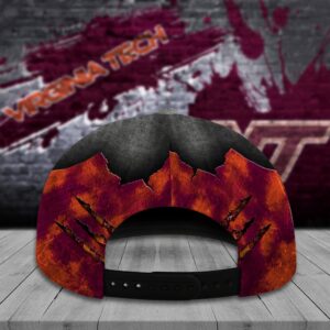 Customized NCAA Virginia Tech Hokies Baseball Cap Signature Urban Style 3 zornwt.jpg