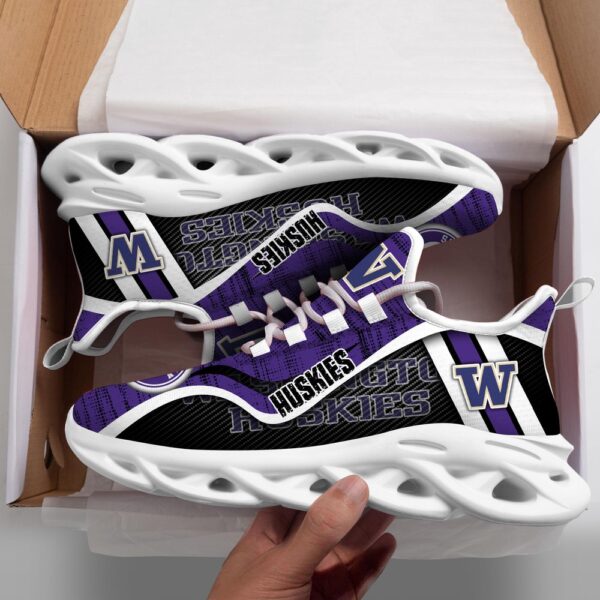 Customized NCAA Washington Huskies Sneaker Max Soul Shoes Stride Into Elegance